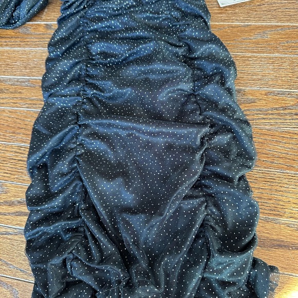 Forever 21 size small black sparkly dress - Picture 5 of 7